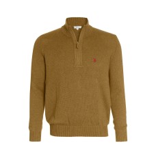 U.S. Polo ASSN. Troyer Pullover in Beige