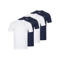 KAPPA 4er Pack Basic T-Shirt 2xNavy/2xWeiß