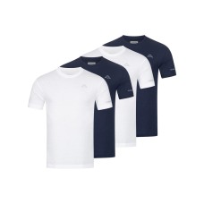 KAPPA 4er Pack Basic T-Shirt 2xNavy/2xWeiß